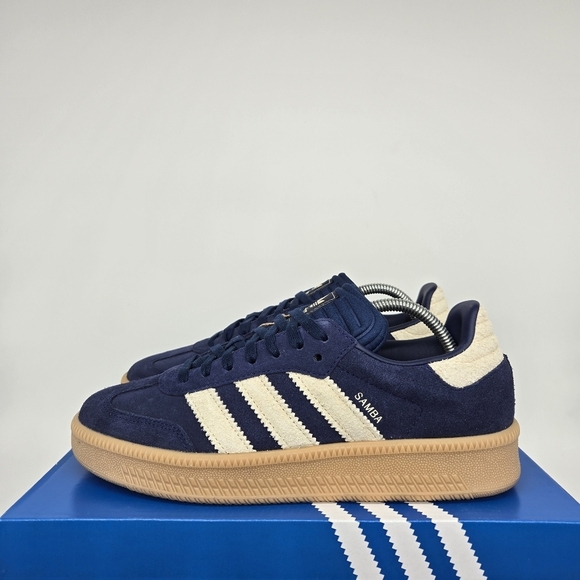 adidas Other - New Adidas Samba XLG 'Night Indigo Warm Vanilla' Men's Shoes Size 11